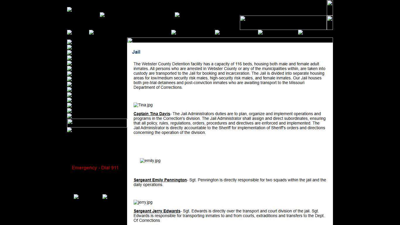 Jail - Webster County Sheriff MO